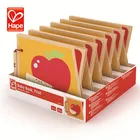 Safe Material Wooden Kids Hardcover Book Printing,Wooden Book