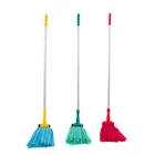 Aluminum Pole Material and Eco-Friendly Feature household cleaning product microfiber spin wet mop
