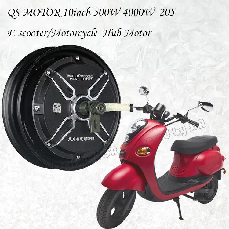 QS Motor 10inch 500W-4000W 205 Electric Scooter Motorcycle Hub Motor List