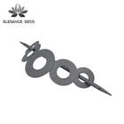 Popular new design metal decorative hooks accessories curtain