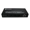 Wanglink 10/100mbps 4 port media converter single fiber SC 1310nm/1550nm Ethernet switch