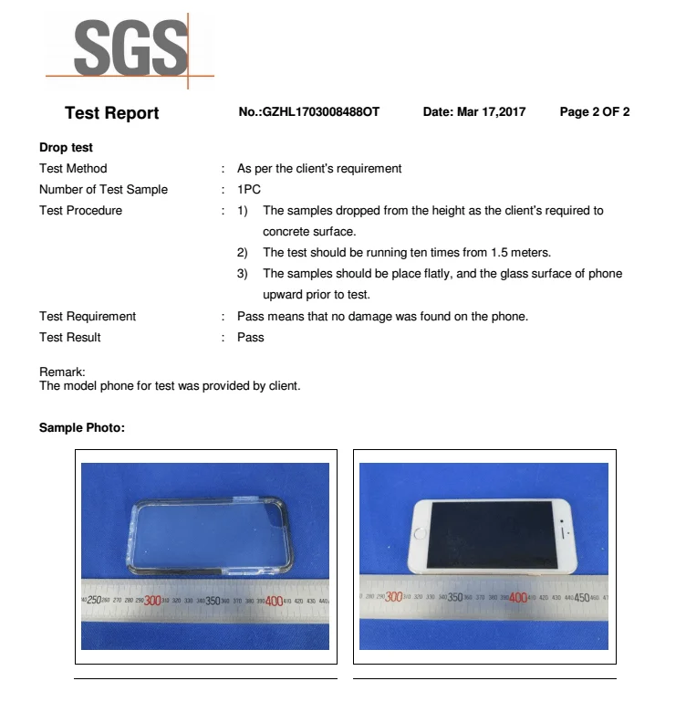 SGS test