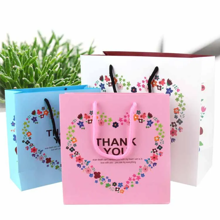 custom printing thank you gift packaging special birthday color