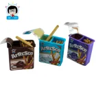 High Quality Chocolate Cream in Cup with Biscuit Confectionery Cookies Sticks Chocolate cookies Biscuits