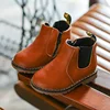 Size 21-36 Hot Sale Leather Kids Boots 2017 New Children Wholesale School Shoes For Girls