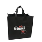 Food takeaway Non Woven Grocery Shopper Tote Bag for restaurant
