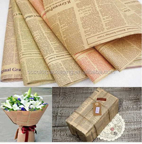 luxury gift flower bouquets packaging waterproof wrapping paper