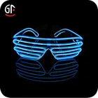 Light Up Christmas Funny Custom Shot Sound Activated Flashing Led Party Glasses