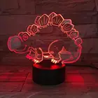 home decor Dinosaur 3d Lamp Colorful Touch 3d Visual Led Night Light Atmosphere Small night Light 3d lamp for home decor