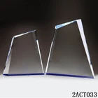 Custom Blank Business Souvenir Trophy Award Raw Crystal Glass Block