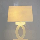 Contemporary Unique Crystal Bedside Lamp CC Table Lamp for Home Living Room Decoration