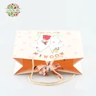 Wholesale Manufacturer Matt Laminated Cute Birthday Cake Cartoon Paper Bag For Gift