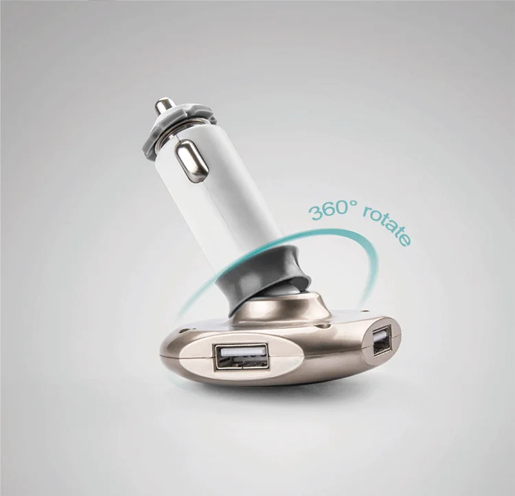 GXYKIT Bluetooth Hands Free Q7 car MP3 Player Kit Wireless car FM Transmitter support SD/TF Card Car USB charger - ANKUX.COM