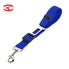 Nylon Material Travel 2 In 1 Leads Vehicle Dog Car Seat Belt Adjustable Pet Harness Safety Seatbelt For Dog