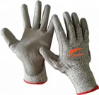 2018 China Good Quality 13 Gauge Anti Cut Level 5 PU Plam Coating Woking Safety Gloves