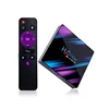 Cheaper Price Custom Logo H96 Max Smart Android 9.0 tv box Download User Manual for Android TV Box 6gb ram