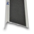 Aluminum Stair Tread with Carborundum Tape