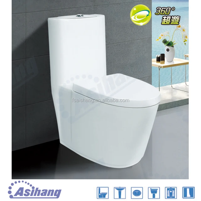 Beautiful design Super-swirling one piece toilet American standard toilet