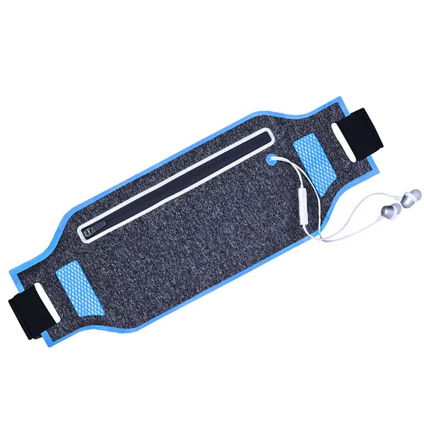 Online shopping unisex custom logo elastic running belt sport waist fanny pack