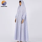 OEM Robes Abaya New Design Dubai Umbrella Abaya Fabric