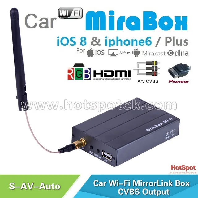 Universal Car Audio/Video Air Blink WiFi Wireless Smartphone Mirroring Interface