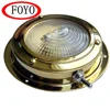 Xiamen Foyo yacht round lamp brass cabin boat ceiling light dome for marine