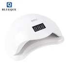 Best Selling Nail Lamp painless mode Led New Style Automatic Uv Led Lamp Nail 10s quick Dryer sun 5 48w uv led lamp