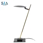 Table Lamp Black New Metal Nordic Iron Art Table Lamp Black Colour Led Bedside Lamp