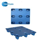 Hot selling 1100*1100 hdpe pallet hygienic nine feet Shipping Plastic Combined Inside
