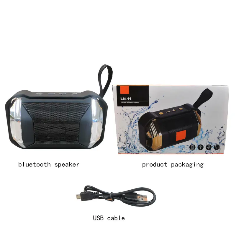 Amazon Best Seller Outdoor Portable Wireless Portable Mini Bluetooth Speaker With FM Radio and TF Card - ANKUX.COM