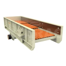 Stable performance apron electromagnetic vibrating feeder for sale
