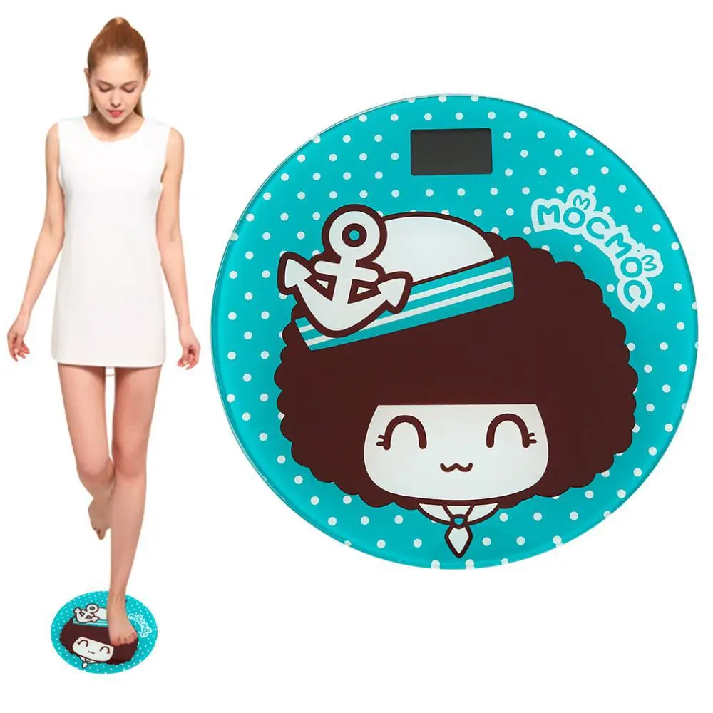 New Digital Original Cute Cartoon Electronic Digital Body Scale Weight Kitchen Scale Stock Offer Wholesale
