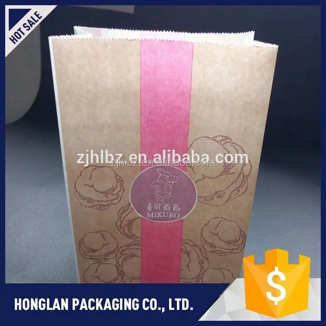special design dry food packaging kraft paper bag wholesale