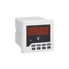 Single Phase LED 72 x 72 panel digital volt meter voltmeter ac 220v with relay output