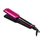 LED display hot selling high quality ceramic easy to control temperature rechargeable electric hair straightener