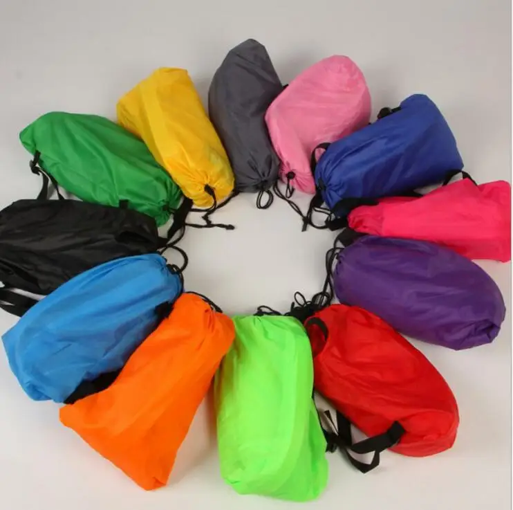 China Consumer Product Hiking Outdoor Inflatable Lounger Air Sofa Shark Sleeping Bag