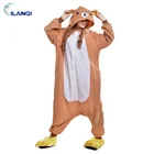 China manufacturer directory custom cartoon bear adult onesie for halloween