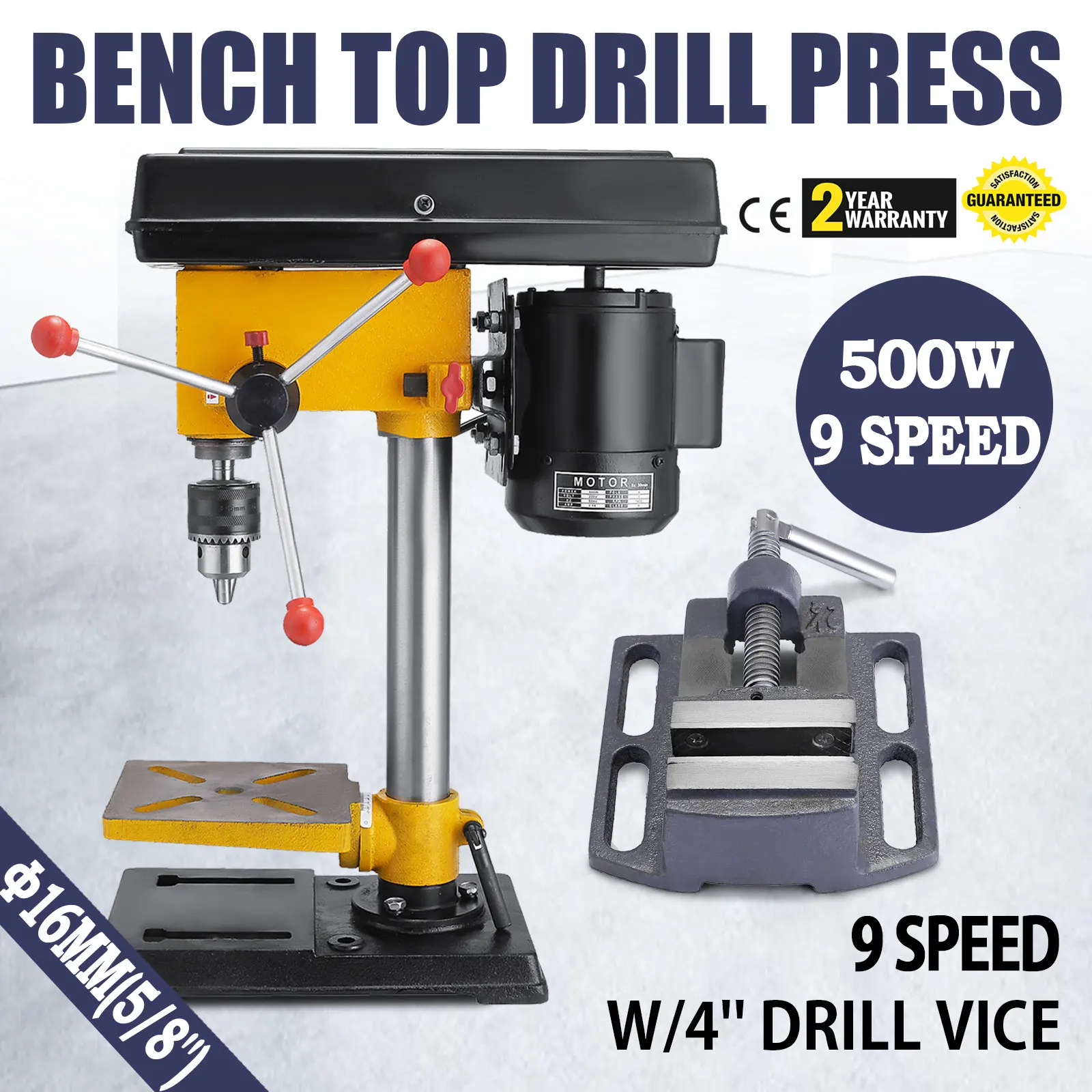 Rotary W Pillar Drill Press Machine Bench Top Mounted Drilling Buy