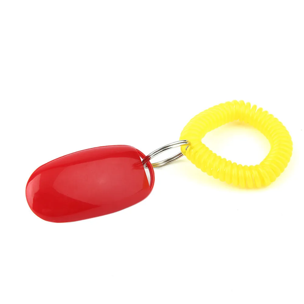 Pet Click Clicker Training Trainer Aid Wrist Pets Dog Supplies Dog Trainnings Dog traning tools Plastic Products free shipping