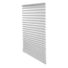 Temporary pleated paper blinds and shades