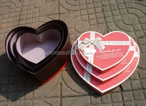 luxury fancy heart shaped wedding packing gift box chocolate box