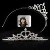 Rhinestone Princess Crown Tiara Headband Hair band Wedding Party for kid Girl