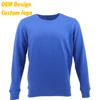 Made to order Low cost all over Print Dry fit AU size Wording Royal Blue Plain Ladies Sweater without hood