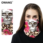 Multi Smile Face Tube Skull Logo Seamless Multifunction Custom Printed Bandana