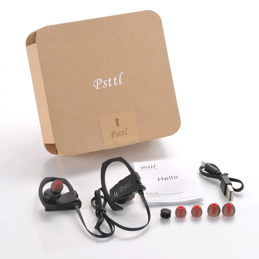 OEM Wholesale In Ear Stereo Psttl-Q9 Earphone Noise Isolating Sport Wireless Bluetooth Headphones - ANKUX.COM