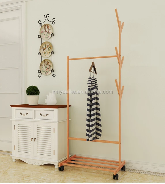 living room furniture coat rack stand,bamboo coat rack