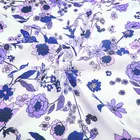 digital printed polyester chiffon fabric for women dress
