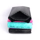 Padded Plastic Packaging Bag Extra Strong Black Envelope US Standard Size 00 Big Bubble 6 x 10 Poly Bubble Mailer