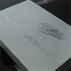 Hot selling custom epoxy dome logo sticker