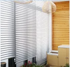 Elegant light adjustment manual & motorized shangri-la shades/Triple shades